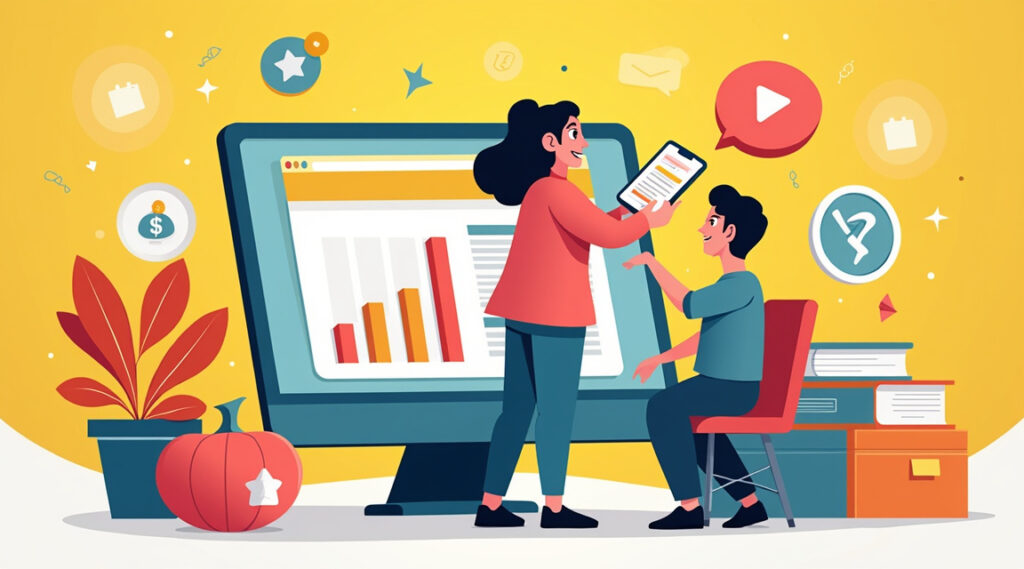 Ilustração detalhada sobre Como começar no marketing de afiliados sem dinheiro: guia completo com dicas e técnicas essenciais para resultados eficientes