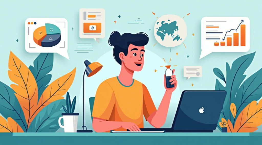Ilustração detalhada sobre como trabalhar com marketing digital afiliados​: guia completo com dicas e técnicas essenciais para resultados eficientes