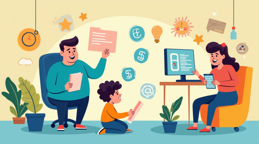 Ilustração informativa sobre Fórmula Negócio Online funciona: conceitos essenciais e aplicações práticas